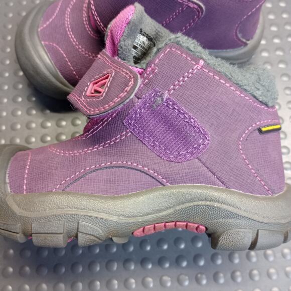 Keen Kootenay Waterproof Kids Mid Lined Snow Winter Boots - Picture 6 of 7